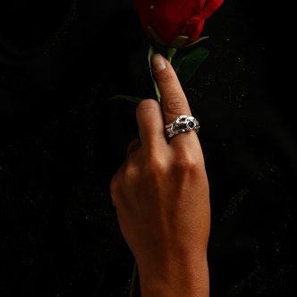 ANILLO PLATA LEY 925