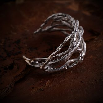 Pulsera ramas grande, 73 gramos