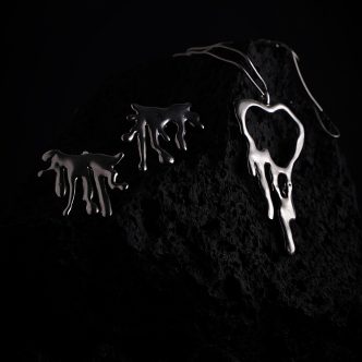 colgante corazón grande, 7,9 gramos, 7*3,5 cm