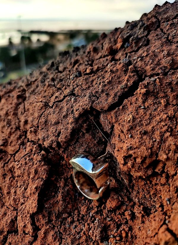 El anillo «Ola», plata de ley 925, 17,4 gramos - Imagen 3