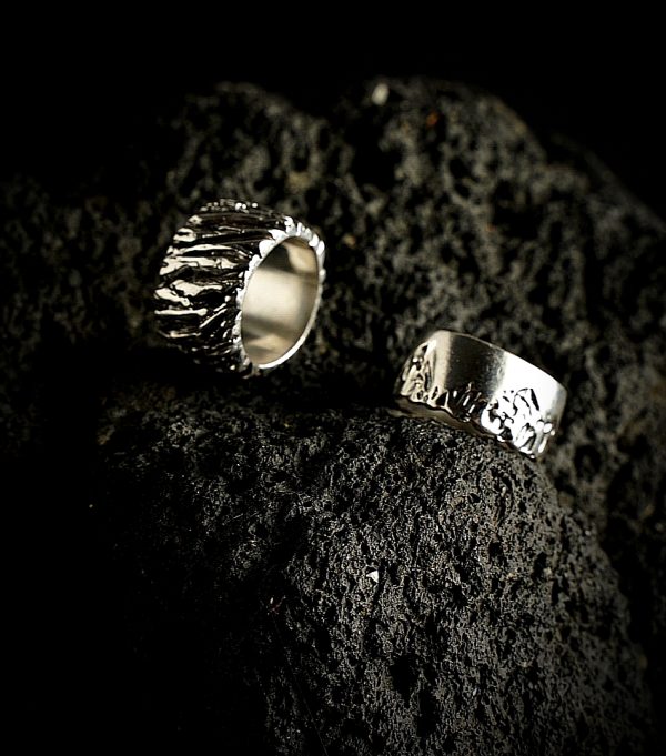 El anillo “La Corteza” plata de ley 925, 18,6 gramos - Imagen 2